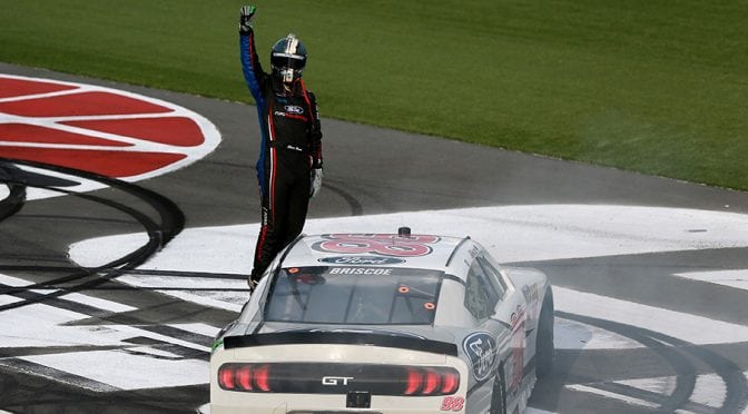 Chase Briscoe gets first Xfinity win in inaugural Charlotte road course race