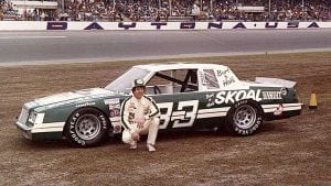 Harry Gant and the Skoal Bandit No. 33 in the mid-1980s.
