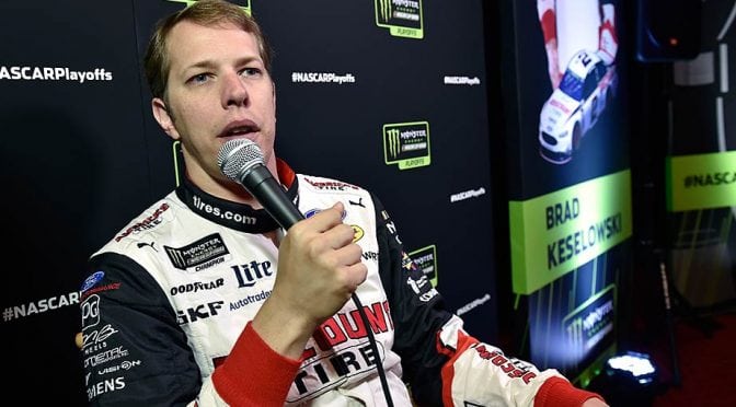 Brad Keselowski riding hot hand into NASCAR Playoffs opener