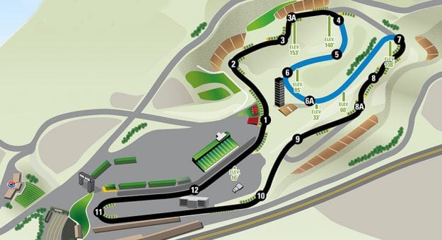 Sonoma Raceway Seating Chart