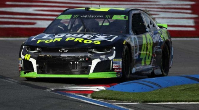 Featured Image for Spin on final lap costs Jimmie Johnson chance to advance in playoffs