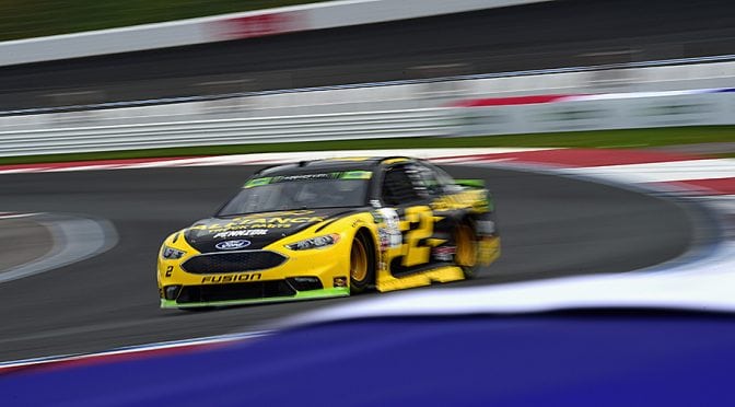 Keselowski, Johnson lead final Charlotte road course practices