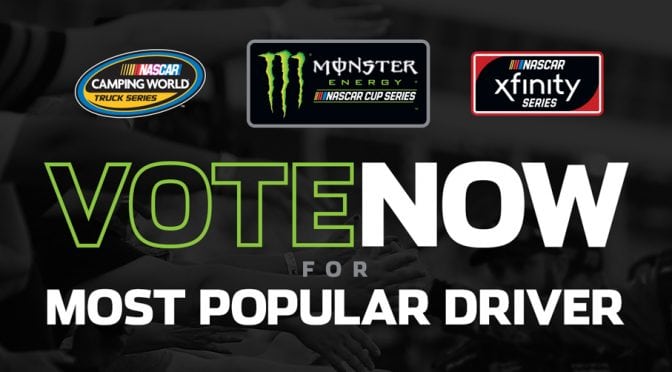 Voting opens for Most Popular Driver Award program