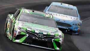 Kyle Busch and Kevin Harvick