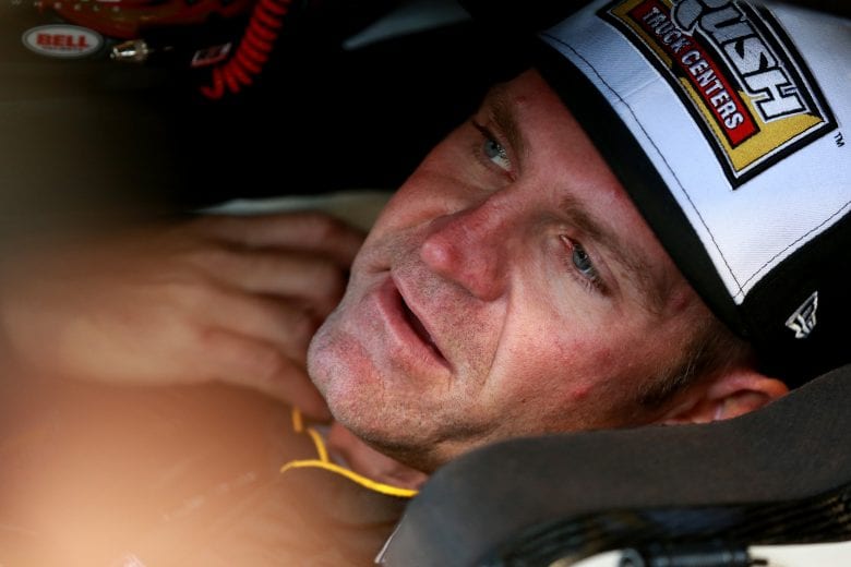 MARTINSVILLE, VA - OCTOBER 27:  Clint Bowyer, driver of the #14 Rush Truck Centers Ford, sits in his car during practice for the Monster Energy NASCAR Cup Series First Data 500 at Martinsville Speedway on October 27, 2018 in Martinsville, Virginia.  (Photo by Sean Gardner/Getty Images) | Getty Images