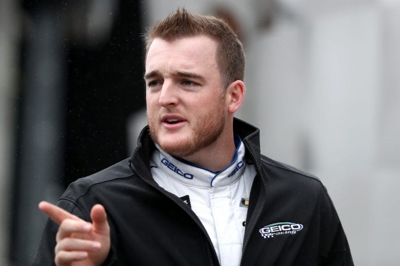 INDIANAPOLIS, IN - SEPTEMBER 09:  Ty Dillon, driver of the #13 GEICO Chevrolet,  during the Monster Energy NASCAR Cup Series Big Machine Vodka 400 at the Brickyard at Indianapolis Motor Speedway on September 9, 2018 in Indianapolis, Indiana.  (Photo by Sean Gardner/Getty Images) | Getty Images