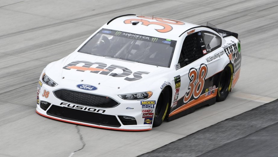 #38: David Ragan, Front Row Motorsports, Ford Fusion MDS Transport