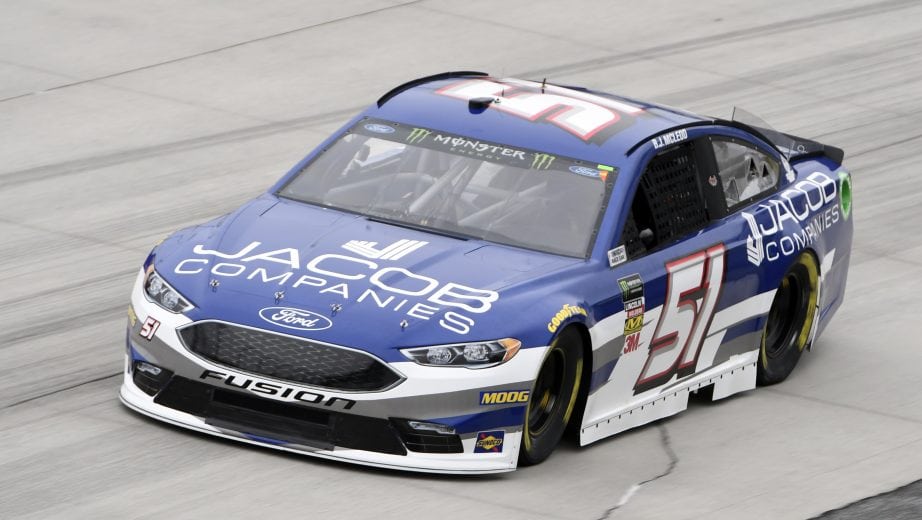 #51: B.J. McLeod, Rick Ware Racing, Ford Fusion Jacob Companies