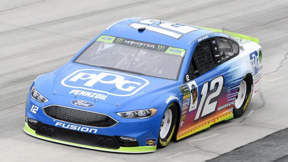 #12: Ryan Blaney, Team Penske, Ford Fusion PPG