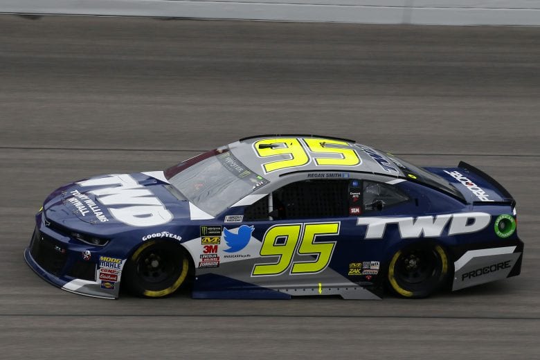 #95: Regan Smith, Leavine Family Racing, Chevrolet Camaro Tommy Williams Drywall