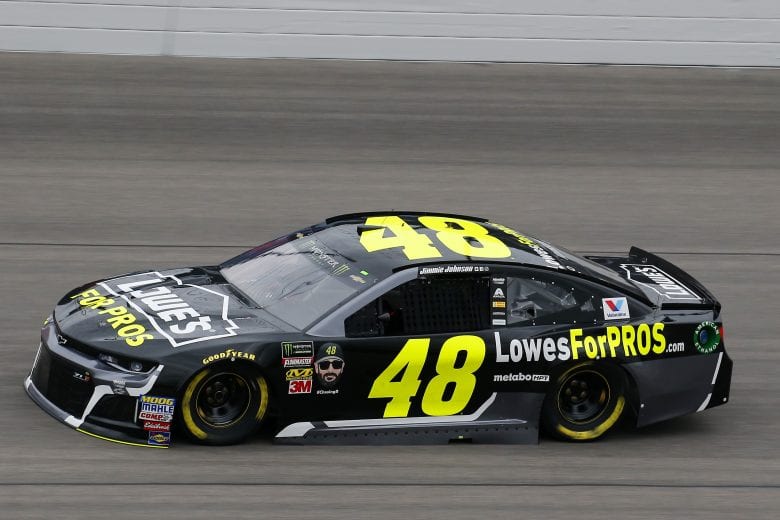#48: Jimmie Johnson, Hendrick Motorsports, Chevrolet Camaro Lowe's for Pros