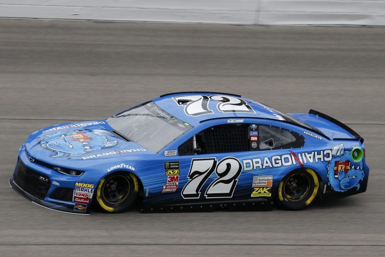 #72: Corey LaJoie, TriStar Motorsports, Chevrolet Camaro Dragonchain