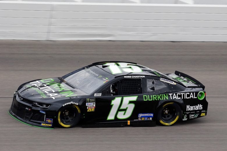 #15: Ross Chastain, Premium Motorsports, Chevrolet Camaro Durkin Tactical.com