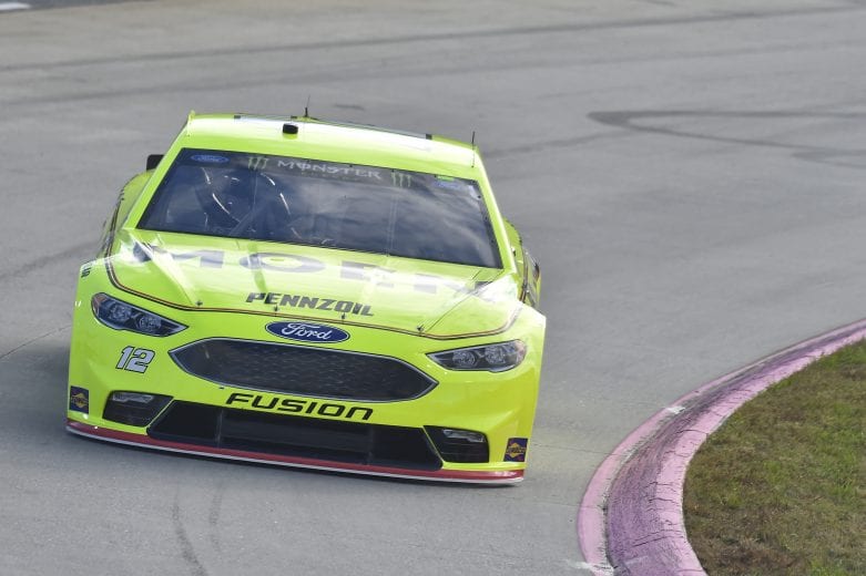 #12: Ryan Blaney, Team Penske, Ford Fusion Menards/Moen