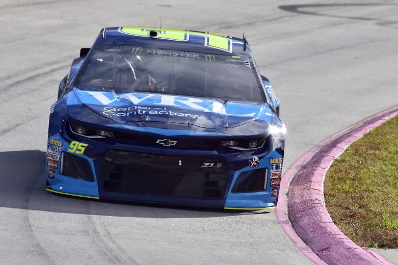 #95: Regan Smith, Leavine Family Racing, Chevrolet Camaro WRL General Contractors