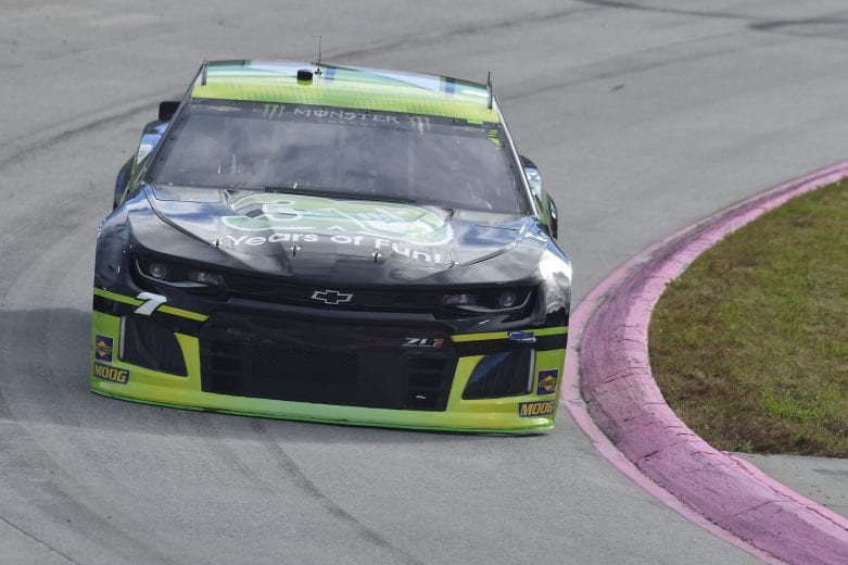#7: Hermie Sadler, Premium Motorsports, Chevrolet Camaro Virginia Lottery