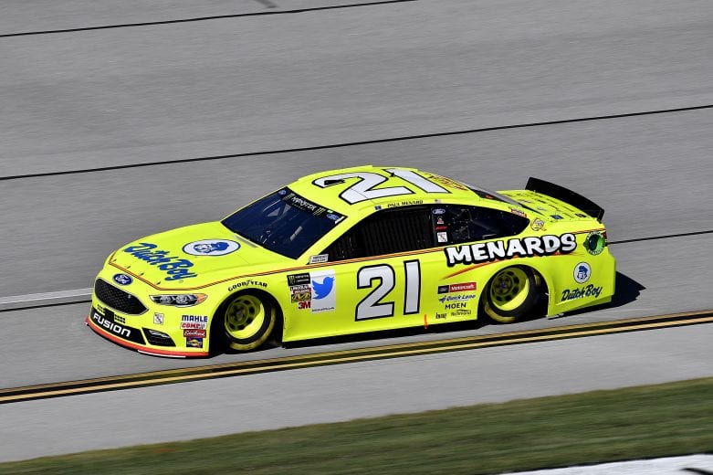 #21: Paul Menard, Wood Brothers Racing, Ford Fusion Menards / Dutch Boy