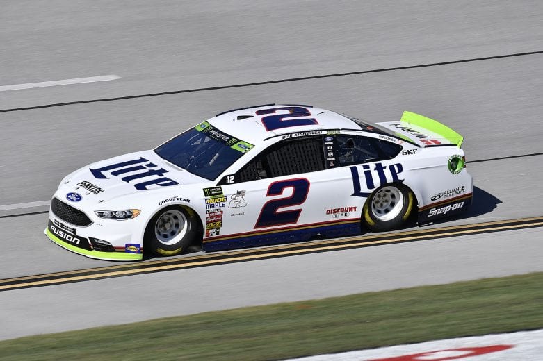 #2: Brad Keselowski, Team Penske, Ford Fusion Miller Lite
