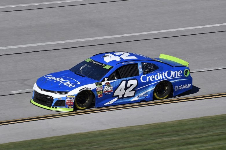 #42: Kyle Larson, Chip Ganassi Racing, Chevrolet Camaro Credit One Bank