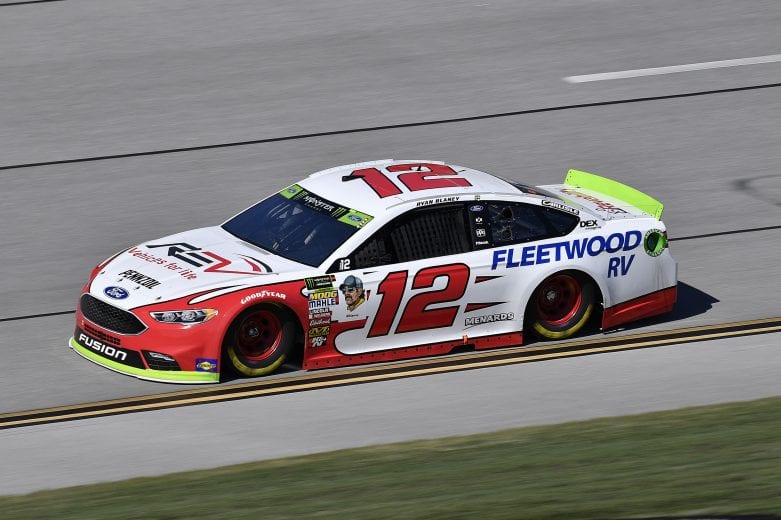 #12: Ryan Blaney, Team Penske, Ford Fusion REV