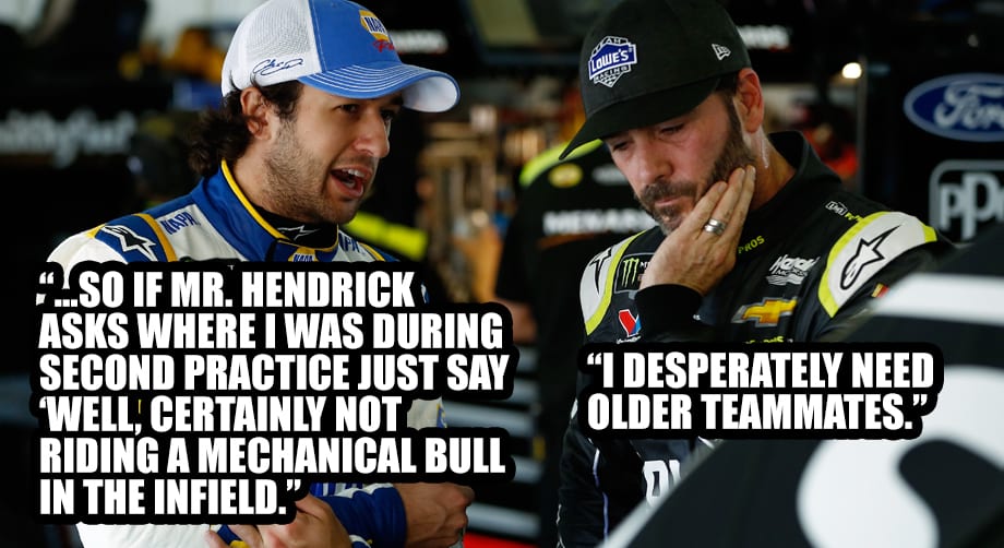 Chase Elliott is stress-free at Talladega | NASCAR.com