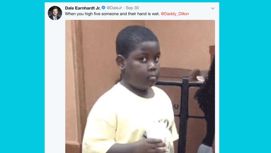 Tweet from Dale Earnhardt Jr.