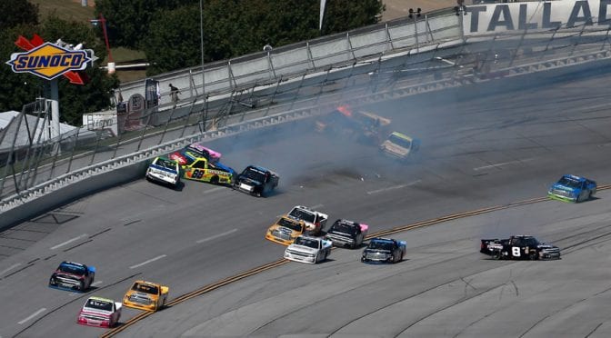 Featured image for Moffitt, Crafton survive Talladega playoff elimination race