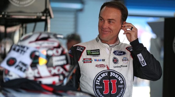 Harvick leads handful of fast Fords in lone Talladega practice