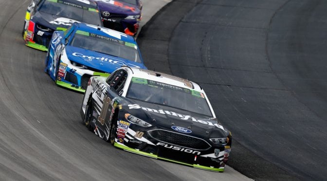Late-race accident spoils Almirola’s winning chance — again