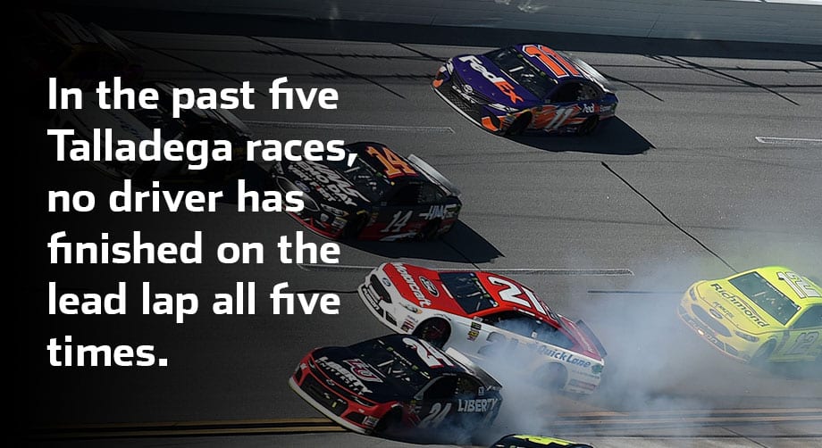 2018 Oct9 Steveluvender Talladega Stats 21