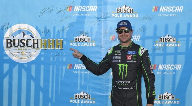 Kurt Busch’s Busch Pole Award leads SHR sweep of top four ‘Dega starting spots