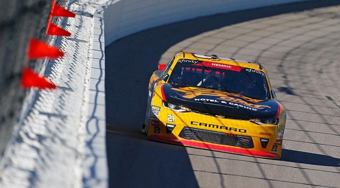 Featured image for No. 21 car ruled too low in Xfinity Series post-race inspection at Kansas