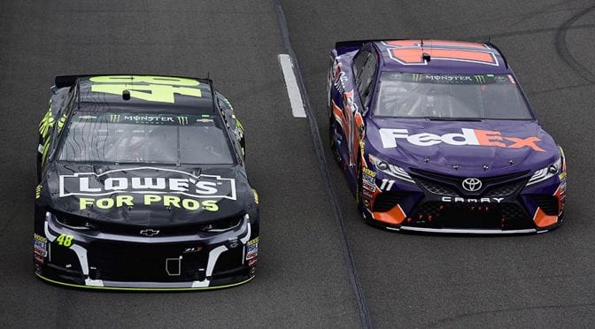 Featured Image for H2H: Can Hamlin, Johnson keep season streaks alive at Martinsville?