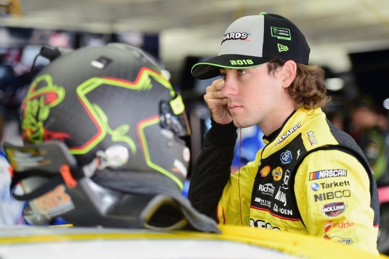 CHARLOTTE, NC - SEPTEMBER 29:  Ryan Blaney, driver of the #12 Menards/Pennzoil Ford, prepares to drive during practice for the Monster Energy NASCAR Cup Series Bank of America Roval 400 at Charlotte Motor Speedway on September 29, 2018 in Charlotte, North Carolina.  (Photo by Jared C. Tilton/Getty Images) | Getty Images