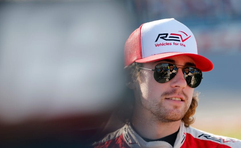 TALLADEGA, AL - OCTOBER 13:  Ryan Blaney, driver of the #12 REV Ford, stands by his car during qualifying for the Monster Energy NASCAR Cup Series 1000Bulbs.com 500 at Talladega Superspeedway on October 13, 2018 in Talladega, Alabama.  (Photo by Brian Lawdermilk/Getty Images) | Getty Images