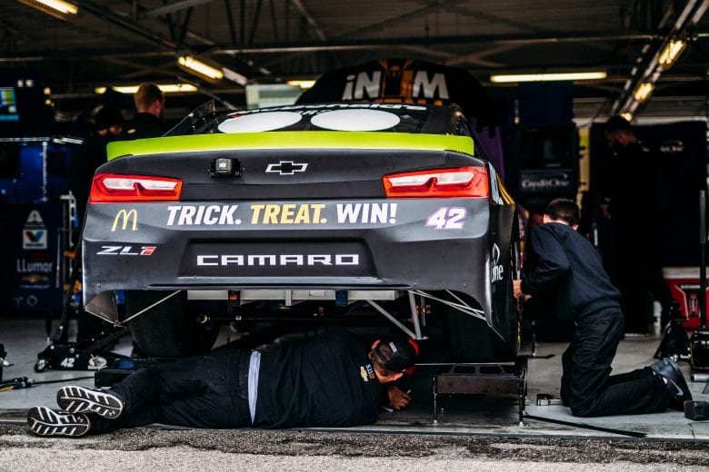 KANSAS CITY, MO - OCTOBER 19: Photos during practice for the Hollywood Casino 400 at Kansas Motor Speedway on October 19, 2018 in Kansas City, Kansas. (Photo by Jason Hanna/NASCAR Digital Media 2018)