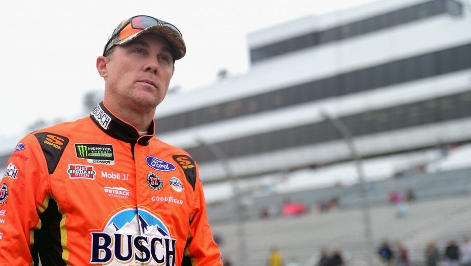 DOVER, DE - OCTOBER 05: Kevin Harvick, driver of the #4 Busch Outdoors Ford, walks on the grid during qualifying for the Monster Energy NASCAR Cup Series Gander Outdoors 400 at Dover International Speedway on October 5, 2018 in Dover, Delaware. (Photo by Jared C. Tilton/Getty Images) | Getty Images