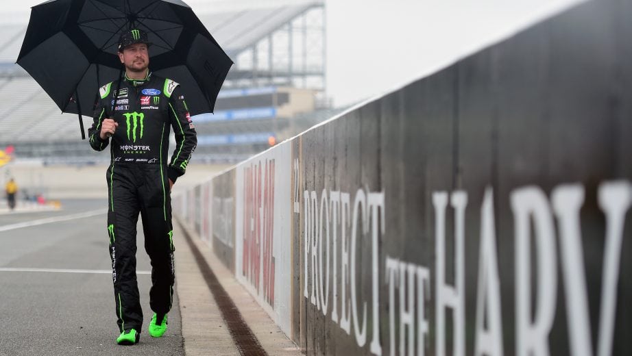 DOVER, DE - OCTOBER 05: Kurt Busch, driver of the #41 Monster Energy/Haas Automation Ford, walks on the grid during qualifying for the Monster Energy NASCAR Cup Series Gander Outdoors 400 at Dover International Speedway on October 5, 2018 in Dover, Delaware. (Photo by Jared C. Tilton/Getty Images) | Getty Images