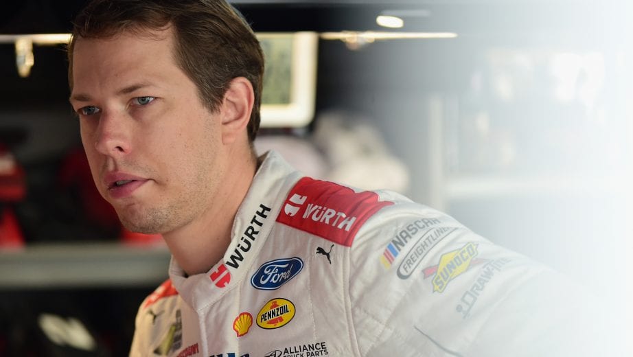 DOVER, DE - OCTOBER 06: Brad Keselowski, driver of the #2 Wurth Ford, looks on during practice for the Monster Energy NASCAR Cup Series Gander Outdoors 400 at Dover International Speedway on October 6, 2018 in Dover, Delaware. (Photo by Jared C. Tilton/Getty Images) | Getty Images
