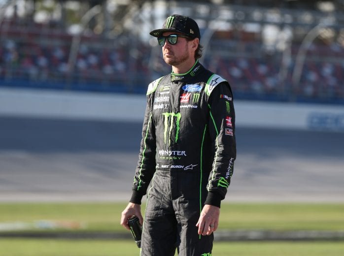 TALLADEGA, AL - OCTOBER 13:  Kurt Busch, driver of the #41 Monster Energy/Haas Automation Ford, walks to his car during qualifying for the Monster Energy NASCAR Cup Series 1000Bulbs.com 500 at Talladega Superspeedway on October 13, 2018 in Talladega, Alabama.  (Photo by Matt Sullivan/Getty Images) | Getty Images