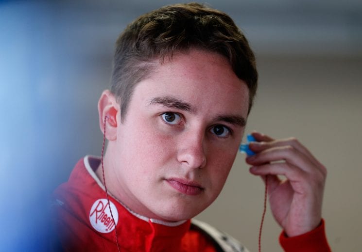 KANSAS CITY, KS - OCTOBER 19:  Christopher Bell, driver of the #20 Rheem Toyota, prepares to drive during practice for the NASCAR Xfinity Series Kansas Lottery 300 at Kansas Speedway on October 19, 2018 in Kansas City, Kansas.  (Photo by Brian Lawdermilk/Getty Images) | Getty Images