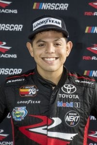 NEW SMYRNA BEACH, FL - OCTOBER 23: Ryan Vargas , NASCAR Drive for Diversity Combine at New Smyrna Speedway on October 23, 2018 in New Smyrna Beach, Florida. (Photo by Brian Cleary/Getty Images) | Getty Images
