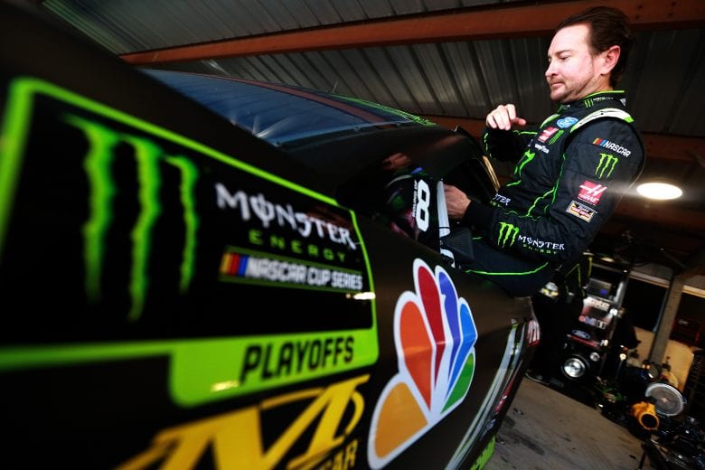 MARTINSVILLE, VA - OCTOBER 27: Kurt Busch, driver of the #41 Haas Automation/Monster Energy Ford, climbs into his car during practice for the Monster Energy NASCAR Cup Series First Data 500 at Martinsville Speedway on October 27, 2018 in Martinsville, Virginia. (Photo by Sean Gardner/Getty Images) | Getty Images