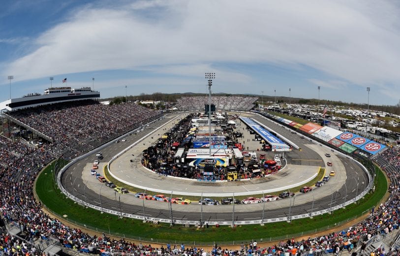 MARTINSVILLE, VA - APRIL 02:  A general view during the Monster Energy NASCAR Cup Series STP 500 at Martinsville Speedway on April 2, 2017 in Martinsville, Virginia.  (Photo by Jared C. Tilton/Getty Images) | Getty Images