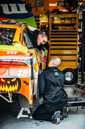 KANSAS CITY, MO - OCTOBER 19: Photos during practice for the Hollywood Casino 400 at Kansas Motor Speedway on October 19, 2018 in Kansas City, Kansas. (Photo by Jason Hanna/NASCAR Digital Media 2018)