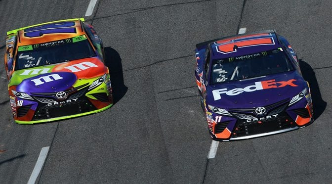 Denny Hamlin, Joey Logano split stage wins at Martinsville