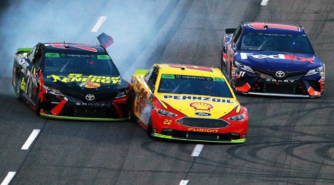 Joey Logano stays true to his word with Martinsville bump-and-run