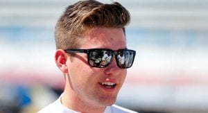 Noah Gragson gives a smile