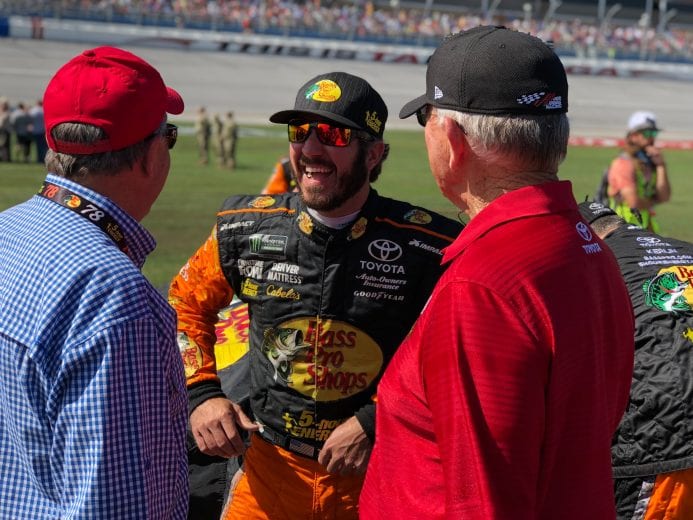 Truex Talks To Gibbs1