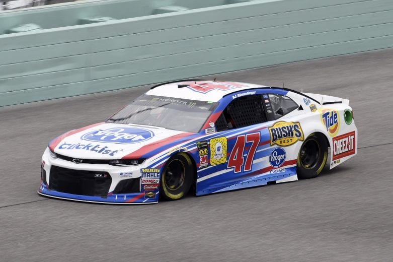 #47: A.J. Allmendinger, JTG Daugherty Racing, Chevrolet Camaro Kroger ClickList